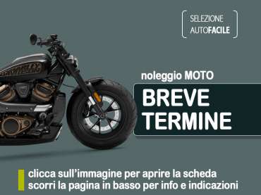 Offerta Moto Noleggio Moto: le indicazioni per noleggiare una motocicletta Harley-Davidson  