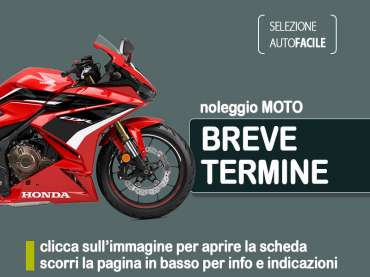 Offerta Moto Noleggio Moto a breve e medio termine: indicazioni per il noleggio giornaliero e mensile dell’Honda Point di Milano e Monza  