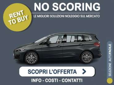 Offerta Monovolume e Multispazio Noleggio no scoring BMW Serie 2 Gran Tourer 216d automatica: l'offerta 