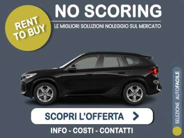 Offerta SUV e CrossOver Noleggio no scoring BMW X1 sDrive18d: l'offerta 
