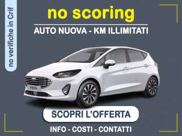 Offerta Berlina Noleggio auto no scoring: FORD FIESTA EcoBoost Hybrid - l'offerta del broker MT Motors Ibrida - benzina (MHEV) 