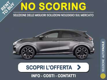 Offerta SUV e CrossOver Noleggio no scoring FORD PUMA EcoBoost Hybrid 125CV ST-Line X automatica: l'offerta RENT TO BUY 2026 del broker MT Motors, con possibilità di acquisto a tariffa agevolata Ibrida - benzina (MHEV) 