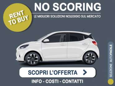 Offerta City car Noleggio no scoring HYUNDAI i10 1.0 MPI a benzina Advanced: l'offerta 