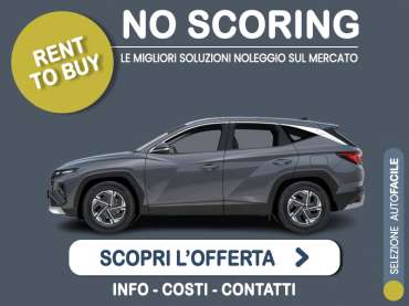 Offerta SUV e CrossOver Noleggio no scoring HYUNDAI TUCSON 1.6 HEV automatica: l'offerta 