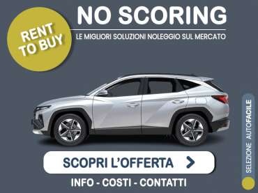 Offerta SUV e CrossOver Noleggio no scoring HYUNDAI TUCSON 1.6 T-GDi MHEV: l'offerta 