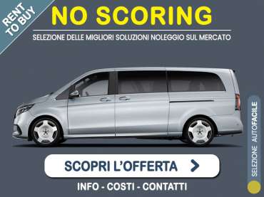 Offerta Van 7/9 posti Noleggio no scoring MERCEDES-BENZ VITO 114 CDI Extralong 9 posti: l'offerta RENT TO BUY 2026 del broker MT Motors, con possibilità di acquisto a tariffa agevolata Diesel 