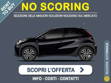 Offerta City car Noleggio no scoring TOYOTA AYGO X 1.0 Active: l'offerta RENT TO BUY 2026 del broker MT Motors, con possibilità di acquisto a tariffa agevolata Benzina 