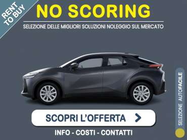 Offerta SUV e CrossOver Noleggio no scoring TOYOTA C-HR Hybrid e-CVT Trend: l'offerta RENT TO BUY 2026 del broker MT Motors, con possibilità di acquisto a tariffa agevolata Full Hybrid 