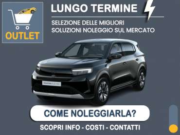 Offerta SUV e CrossOver Noleggio OPEL FRONTERA Full Electric GS = la quotazione Outlet del broker Medicredit Rent con canone ridotto e auto in pronta consegna Elettrica 