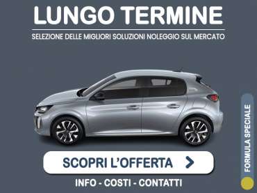 Offerta City car Noleggio PEUGEOT 208 Hybrid 110 e-DCS6: l'offerta del broker Medicredit Rent con la formula speciale 