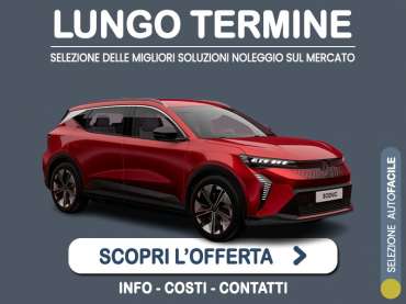 Offerta SUV e CrossOver RENAULT SCENIC E-Tech electric: la quotazione più aggiornata del broker Medicredit Rent per il noleggio a lungo termine [febbraio 2026] Elettrica 