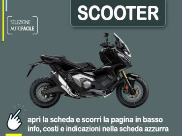 Offerta Scooter Noleggio scooter Honda X-ADV 750: l’offerta di Medicredit Rent Benzina 