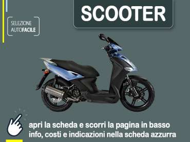 Offerta Scooter Noleggio scooter KYMCO AGILITY 125i active: l’offerta di Medicredit Rent Benzina 