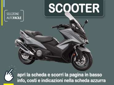 Offerta Scooter Noleggio scooter KYMCO AK 550 a lungo termine: miglior offerta selezionata Benzina 