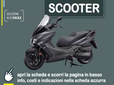 Offerta Scooter Noleggio scooter KYMCO X-Town 300 a lungo termine: miglior offerta selezionata Benzina 