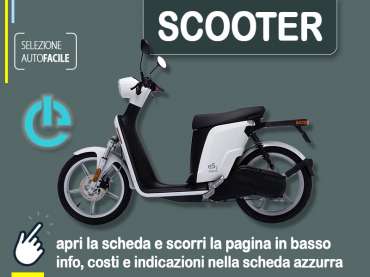 Offerta Scooter Noleggio scooter ASKOLL eS2 50: come prenotare un noleggio mensile - plurimensile Elettrica 
