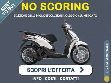 Offerta Scooter Noleggio scooter no scoring: PIAGGIO LIBERTY 125 - l'offerta 