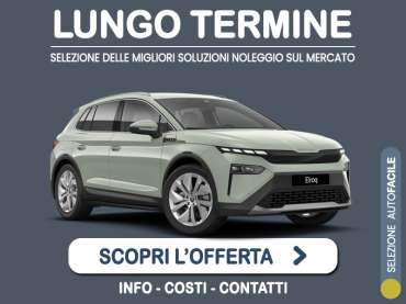 Offerta SUV e CrossOver ŠKODA ELROQ 50 SUV elettrico: la quotazione più aggiornata del broker Medicredit Rent per il noleggio a lungo termine [febbraio 2026] Elettrica 