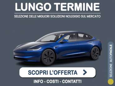 Offerta Berlina TESLA MODEL 3: la quotazione più aggiornata del broker Medicredit Rent per il noleggio a lungo termine [febbraio 2026] Elettrica 