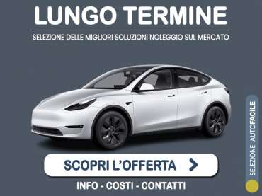 Offerta SUV e CrossOver TESLA MODEL Y: la quotazione più aggiornata del broker Medicredit Rent per il noleggio a lungo termine [febbraio 2026] Elettrica 
