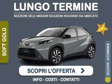 Offerta City car Noleggio lungo termine TOYOTA AYGO X: l'offerta di MT Motors con valutazione dello scoring finanziario più flessibile Benzina 