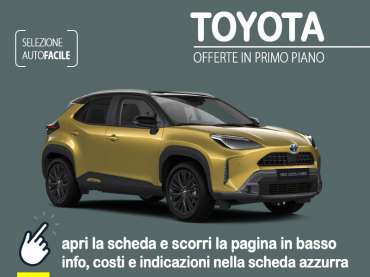 Offerta SUV e CrossOver Noleggio TOYOTA YARIS CROSS hybrid = l'offerta in promozione di KINTO One per luglio 2023 Full Hybrid 