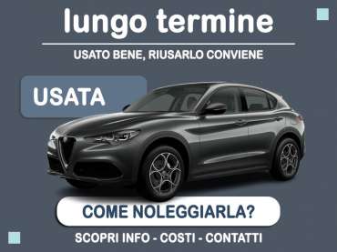 Offerta SUV e CrossOver Noleggio usato: ALFA ROMEO STELVIO 2.2 TD 210CV SPRINT AT8 Q4 - scopriamo l'offerta promozionale Re-use di Medicredit Rent Diesel 