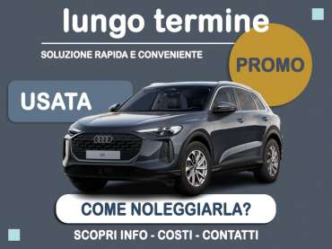 Offerta SUV e CrossOver Noleggio usato: AUDI Q5 35 TDI S Line S tronic mild hybrid - scopriamo l'offerta promozionale Second Life di Medicredit Rent con canone scontato Ibrida - diesel (MHEV) 