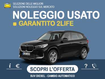 Offerta SUV e CrossOver Noleggio usato: BMW X1 sDrive 16d Business Advantage - scopriamo l'offerta promossa da Medicredit Rent Diesel 