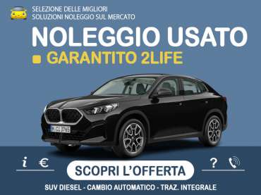Offerta SUV e CrossOver Noleggio usato: BMW X2 xDrive 20d Business-X - scopriamo l'offerta promossa da Medicredit Rent Diesel 