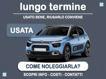 Offerta Berlina Noleggio usato: CITROËN C3 PureTech 83 S&S PLUS - scopriamo l'offerta Re-use di Medicredit Rent Benzina 