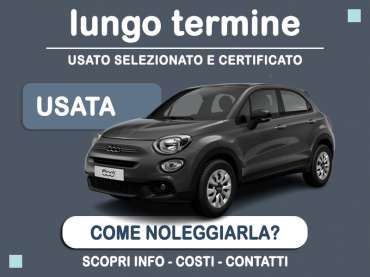 Offerta SUV e CrossOver Noleggio usato: FIAT 500X 1.6 MJET 130CV CONNECT - scopriamo l'offerta Second Life di Medicredit Rent Diesel 