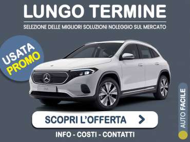 Offerta SUV e CrossOver Noleggio usato: MERCEDES-BENZ EQA full electric = l'offerta promozionale del broker Medicredit Rent con canone scontato Elettrica 