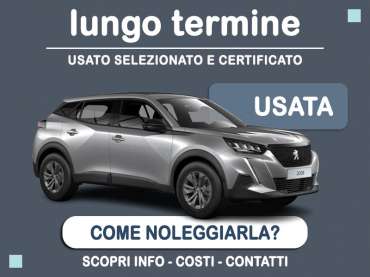 Offerta SUV e CrossOver Noleggio usato: PEUGEOT 2008 PureTech 100 Active Pack - scopriamo l'offerta Second Life di Medicredit Rent Benzina 