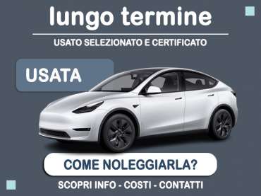 Offerta SUV e CrossOver Noleggio usato: TESLA MODEL Y 75 KWH DUAL MOTOR LONG RANGE 4WD - scopriamo l'offerta Second Life di Medicredit Rent Elettrica 