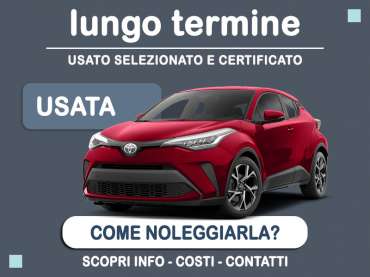 Offerta SUV e CrossOver Noleggio usato: TOYOTA C-HR 2.0 Hybrid e-CVT - scopriamo l'offerta Second Life di Medicredit Rent Full Hybrid 