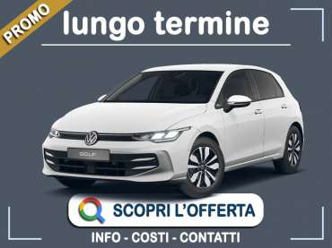 Offerta Berlina Noleggio auto in promozione: VOLKSWAGEN GOLF 1.0 eTSI EVO DSG Life = l'offerta speciale del broker Medicredit Rent, con tariffa scontata Ibrida - benzina (MHEV) 