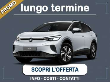 Offerta SUV e CrossOver Noleggio auto in promozione: VOLKSWAGEN ID.4 = l'offerta speciale del broker Medicredit Rent, con tariffa scontata Elettrica 