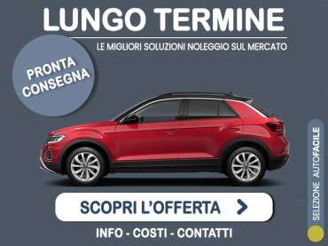 Offerta SUV e CrossOver Noleggio VOLKSWAGEN T-ROC 1.5 eTSI in pronta consegna: l'offerta stock del broker Medicredit Rent Ibrida - benzina (MHEV) 