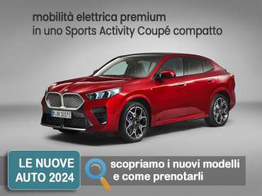 Offerta SUV e CrossOver Nuova BMW iX2: come noleggiarla? Le nostre indicazioni per le migliori soluzioni sul mercato, con highlights e photogallery del nuovo modello Elettrica 