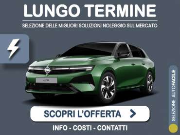 Offerta Station wagon OPEL ASTRA Sports Tourer Plug-in Hybrid: l'offerta noleggio del broker Medicredit Rent con la formula speciale e-MOVE di Leasys Plug-in Hybrid 