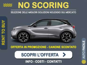 Offerta SUV e CrossOver OPEL MOKKA 100CV Elegance: noleggio no scoring - l'offerta RENT TO BUY del broker MT Motors, con possibilità di acquisto a tariffa agevolata Benzina 