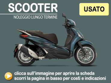 Offerta Scooter PIAGGIO BEVERLY 300 usato: l’offerta noleggio lungo termine di A.R - Automotive.Rent Benzina 