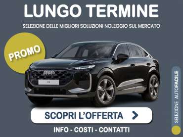 Offerta SUV e CrossOver Noleggio AUDI Q3 Sportback TDI 110 kW S tronic: l'offerta speciale di Medicredit Rent con canone scontato [febbraio 2026] Diesel 