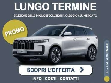 Offerta SUV e CrossOver Promo noleggio JAECOO 5 TGDI 7DCT: l'offerta speciale di Medicredit Rent riservata ai Privati, con km illimitati Benzina 