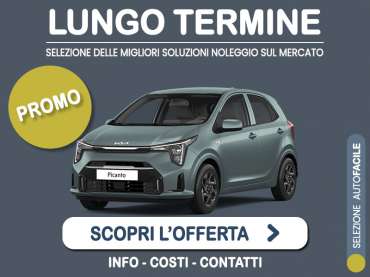 Offerta City car Promo noleggio KIA PICANTO GDi: l'offerta speciale di Medicredit Rent riservata ai Privati, con km illimitati Benzina 