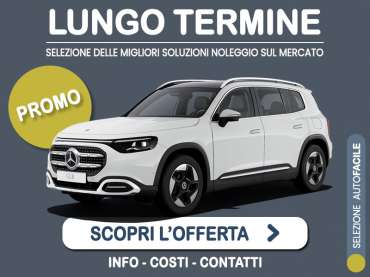 Offerta SUV e CrossOver Promo noleggio MERCEDES-BENZ GLB 180: l'offerta speciale di Medicredit Rent con canone scontato [valida fino al 30 giugno 2026] Ibrida - benzina (MHEV) 