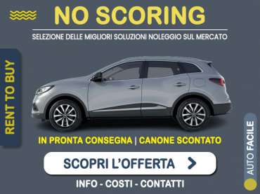 Offerta SUV e CrossOver RENAULT KADJAR Blue dCi (115CV) EDC Intens: noleggio no scoring - l'offerta RENT TO BUY del broker MT Motors, con possibilità di acquisto a tariffa agevolata Diesel 