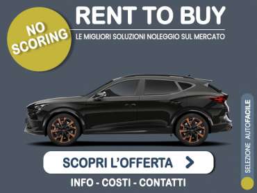 Offerta SUV e CrossOver Rent to buy CUPRA FORMENTOR 1.5 TSI: l'offerta no scoring di Medicredit Rent - in pronta consegna Benzina 