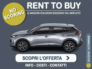 Offerta SUV e CrossOver Rent to buy PEUGEOT 2008 1.2 PureTech: l'offerta no scoring di Medicredit Rent - in pronta consegna Benzina 